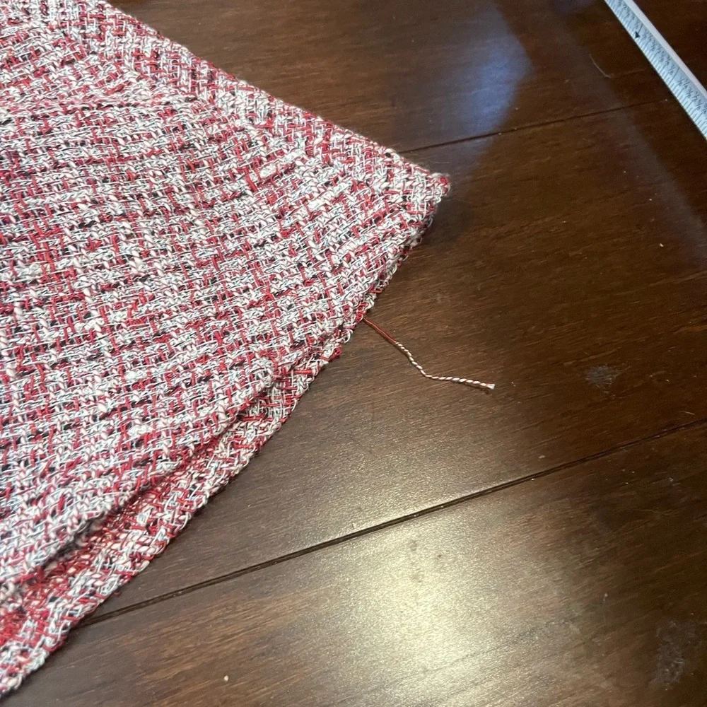 mwt banana republic Pink Tweed women’s Dress 10p - Picture 9 of 13